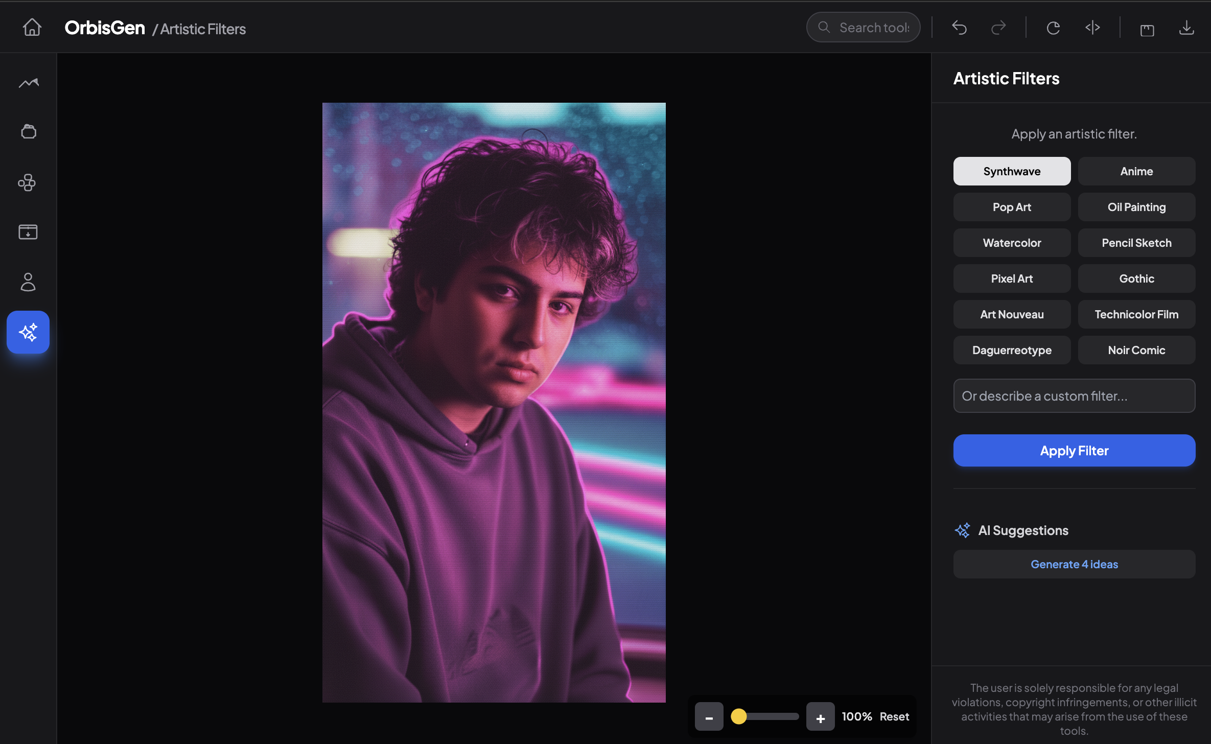 🎭 Artistic Filters & Style Transfer