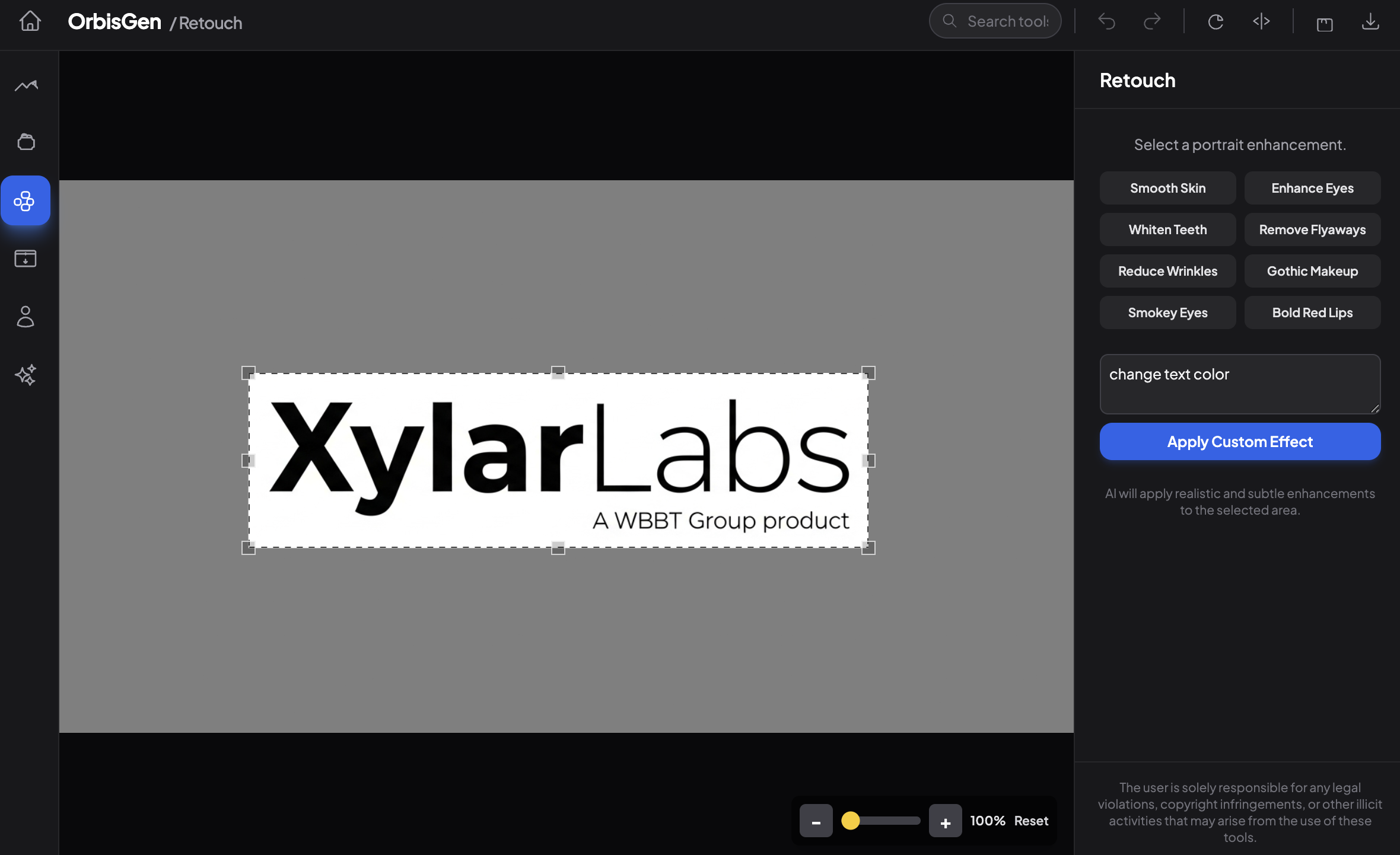 🤖 AI-Powered Retouching